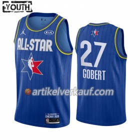 NBA Utah Jazz Trikot Rudy Gobert 27 2020 All-Star Jordan Brand Blau Swingman - Kinder